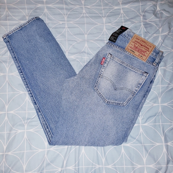 Levi's Hi-Ball Roll Jean's Light Blue NWT - Picture 4 of 8
